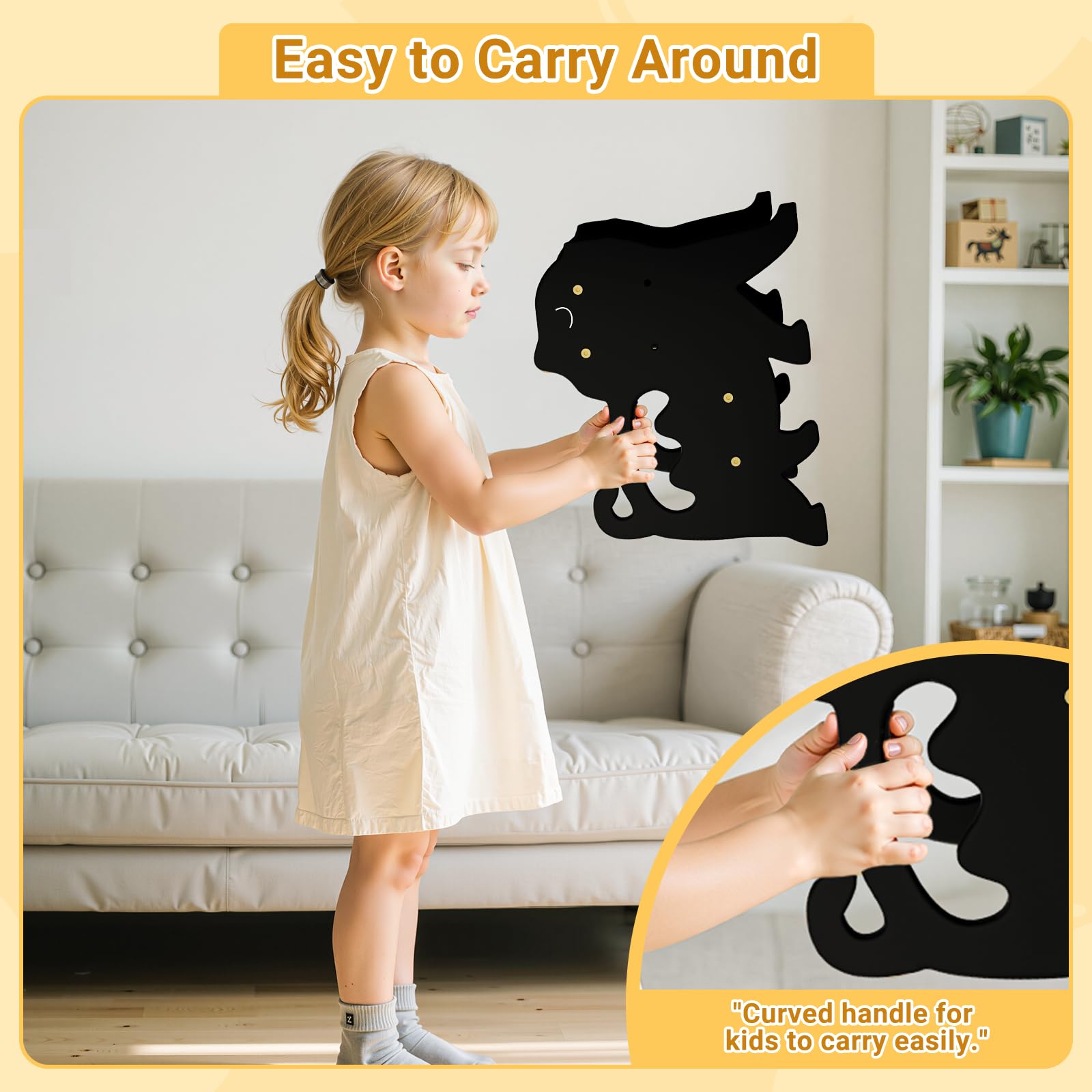 COSYLAND Kids step stool black-color variant in a modern bathroom