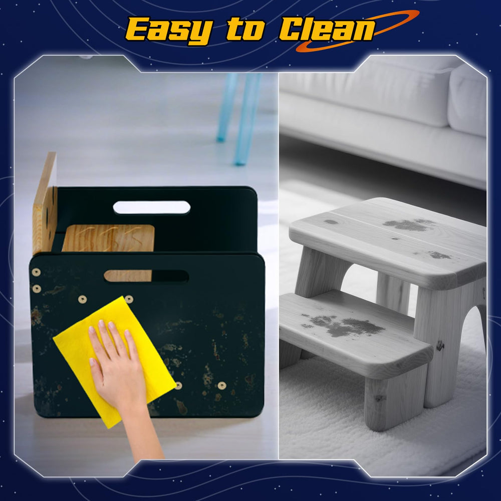 COSYLAND robot stool assembly instructions show quick, tool-friendly setup