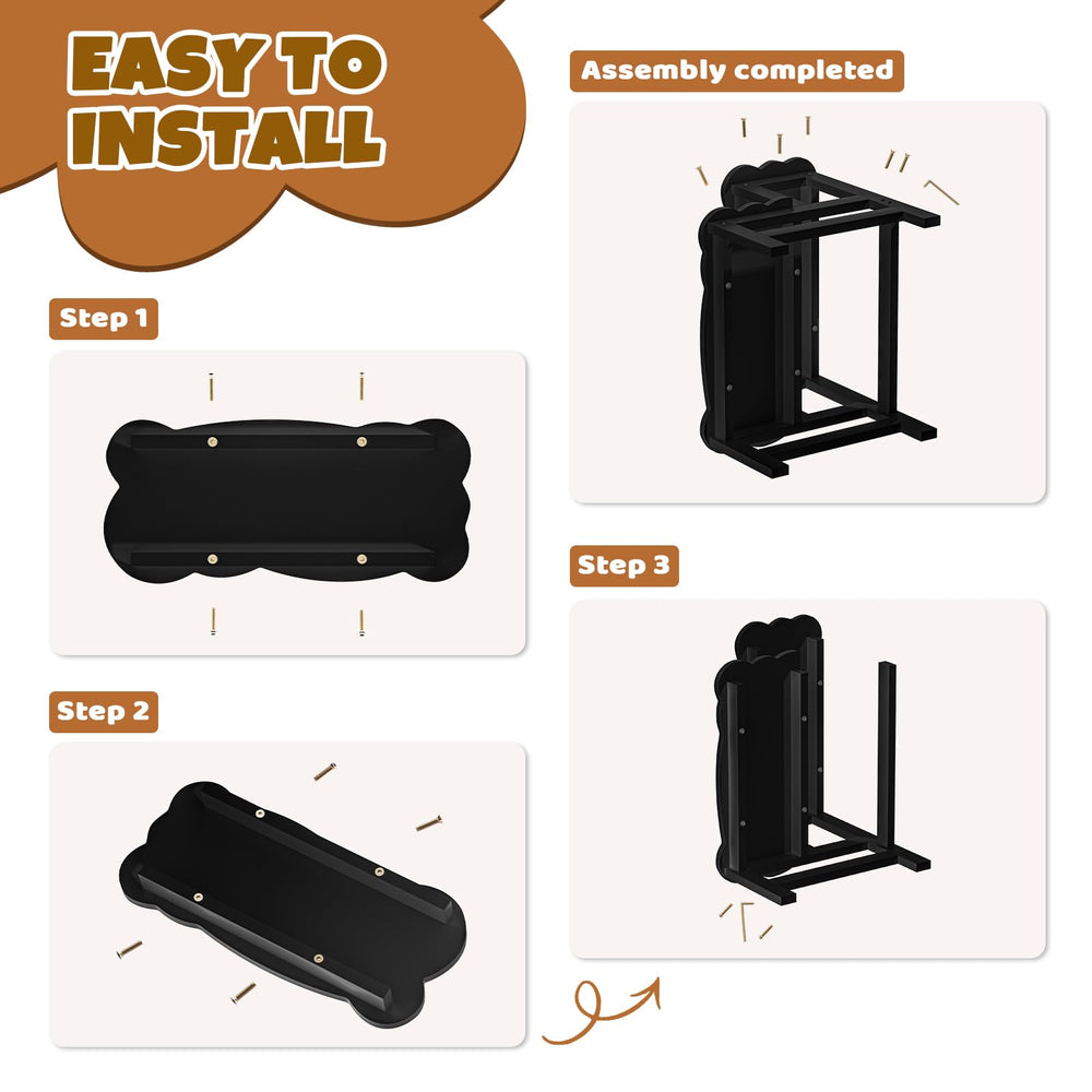 COSYLAND dual-height design accommodates growing kids for versatile tasks