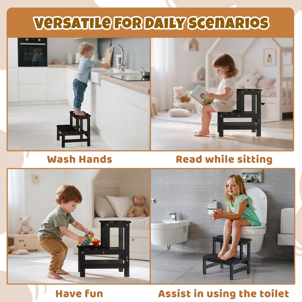 COSYLAND compact size fits standard sinks and toilets for quick reach