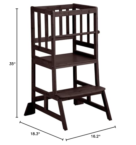COSYLAND toddler standing tower growth-friendly design adapts as child grows