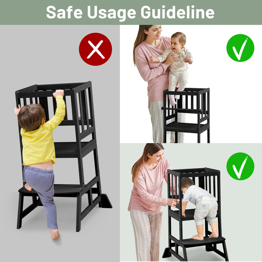 COSYLAND stable base with feet for steady standing