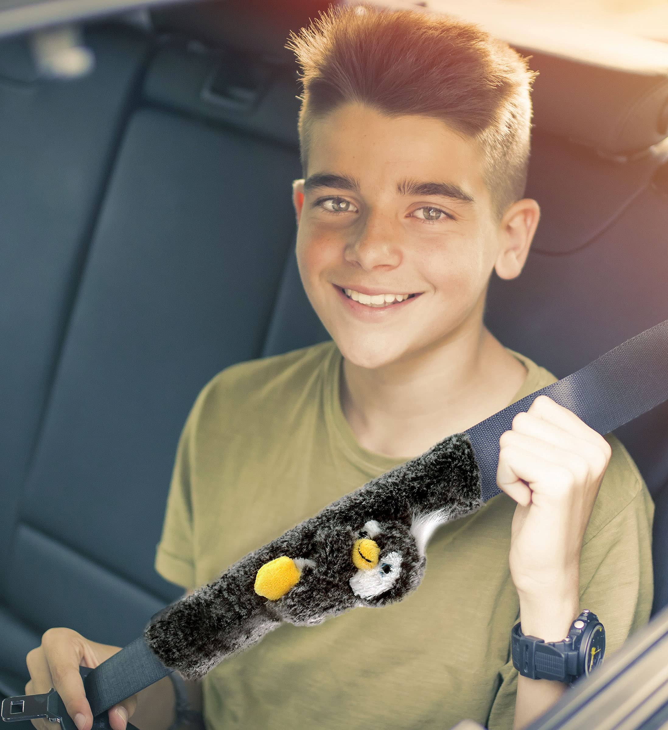 CoTa Global DolliBu penguin plush makes travel fun for kids and families.