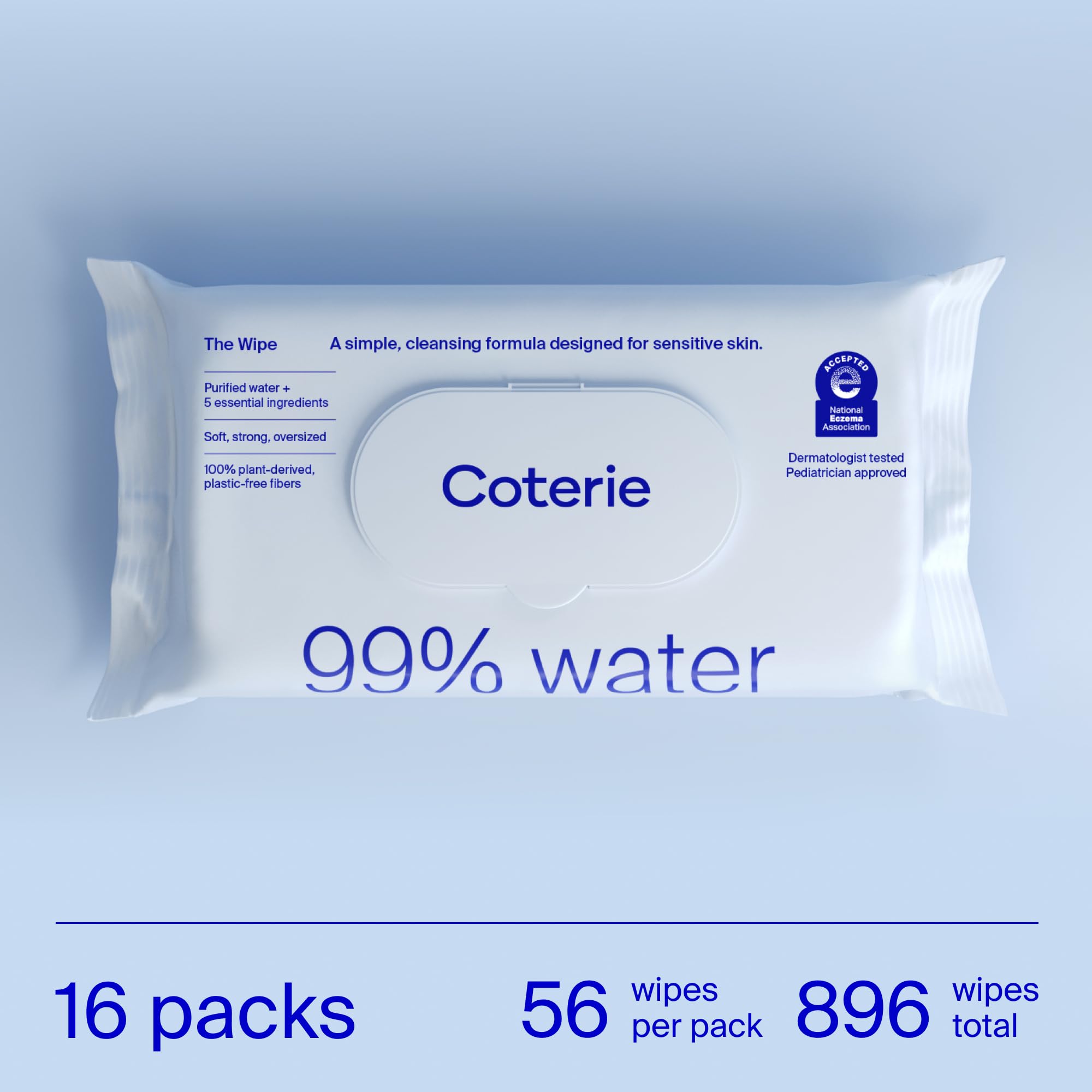 Coterie wipes ready for newborn mess cleanup and everyday tasks