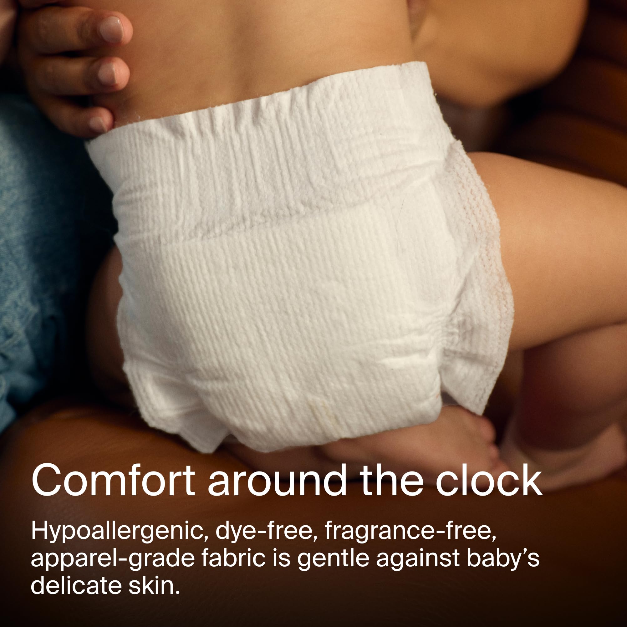 Coterie wipes use 100% plant-based fibers with sustainable sourcing.