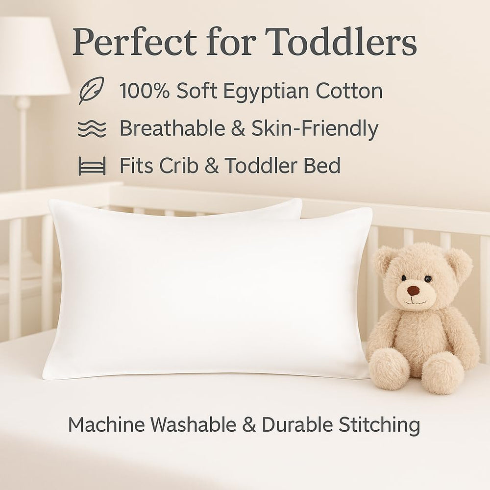 COTTON STICH small pillowcase 2-piece set with zipper demonstrates secure closure.