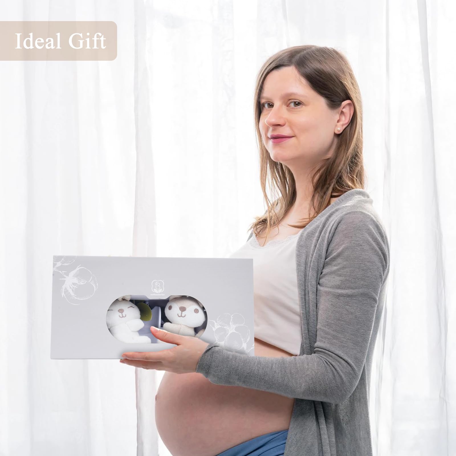 COTTONBEBE crib mobile gift-ready box perfect for gifting