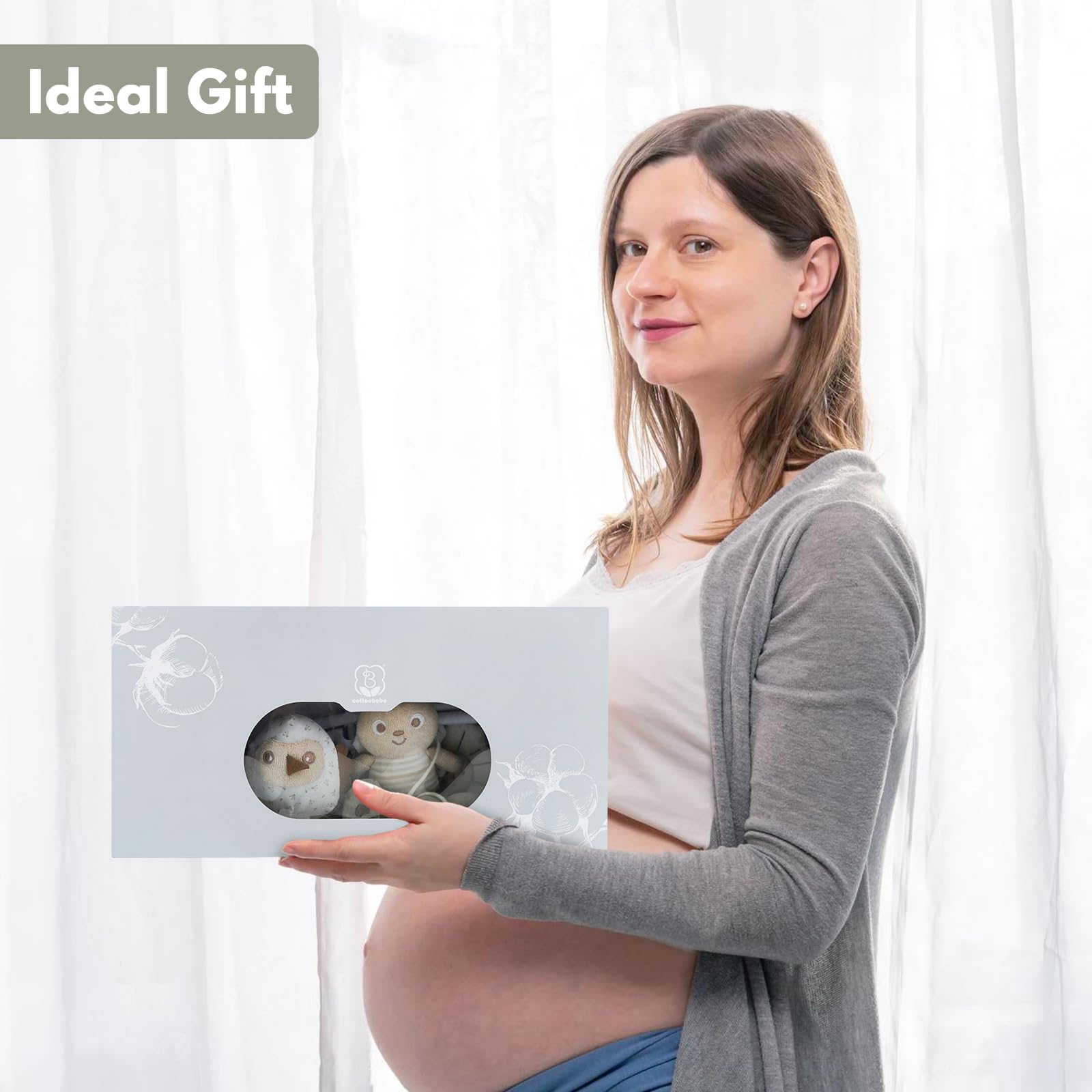COTTONBEBE gift-ready packaging is perfect for baby showers and registries.