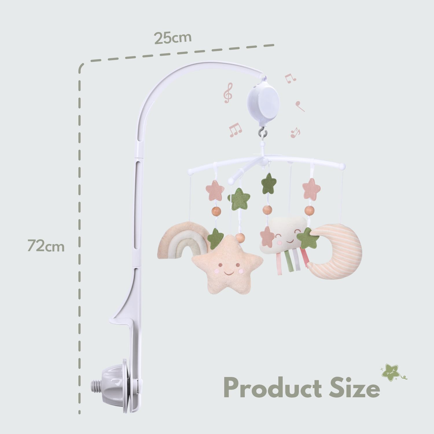 COTTONBEBE nursery gift-ready box makes a thoughtful baby shower present.