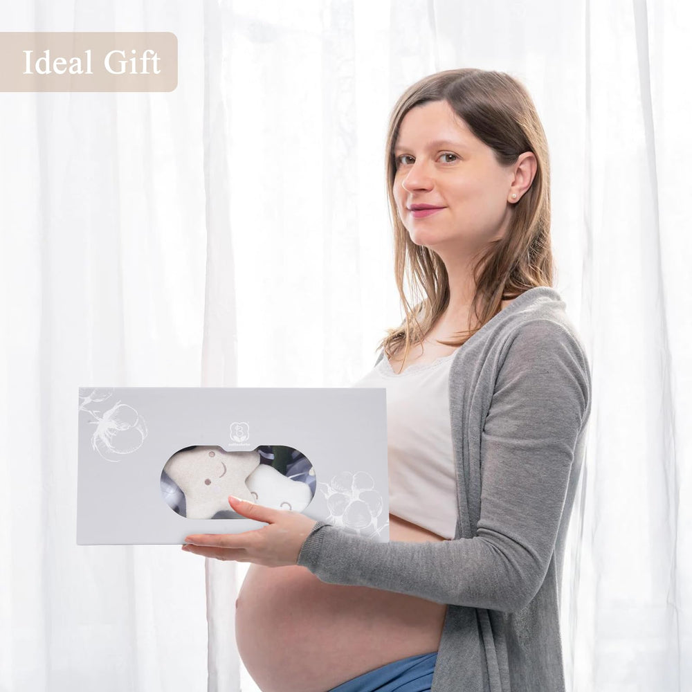 COTTONBEBE skin-friendly materials ensure gentle touch on sensitive skin.