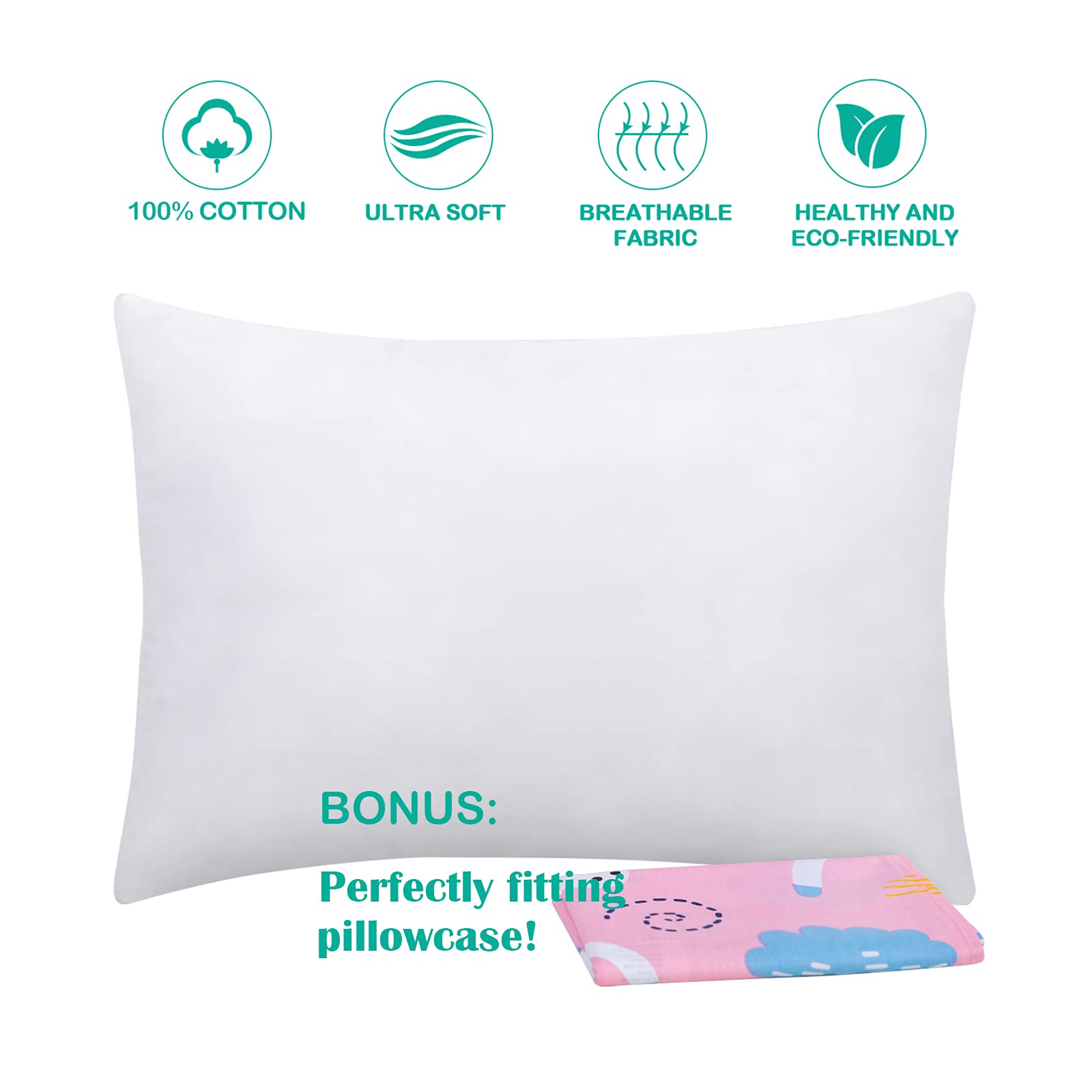 Cottonblue pillowset packaging display as portable nap partner