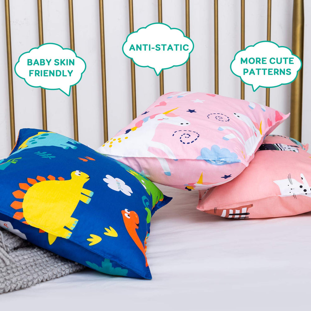 Cottonblue travel-friendly toddler pillow supports on-the-go comfort during car rides and naps