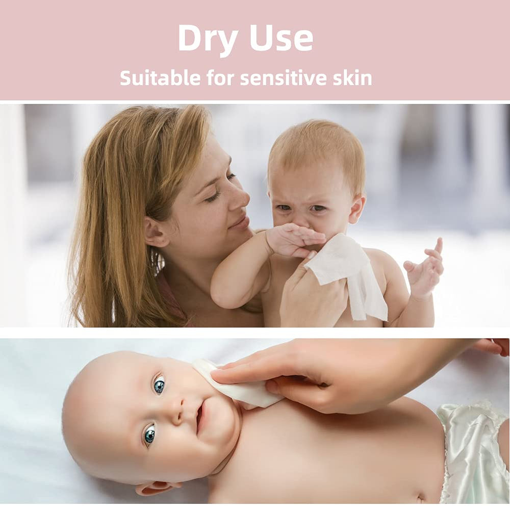 CottonCare biodegradable materials convey eco-friendly choice for families mindful of waste.