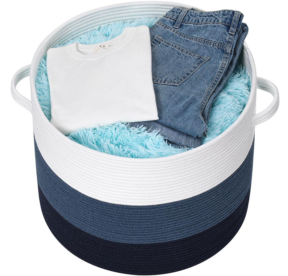 Cottonphant foldable design with sturdy handles enables easy storage and transport.
