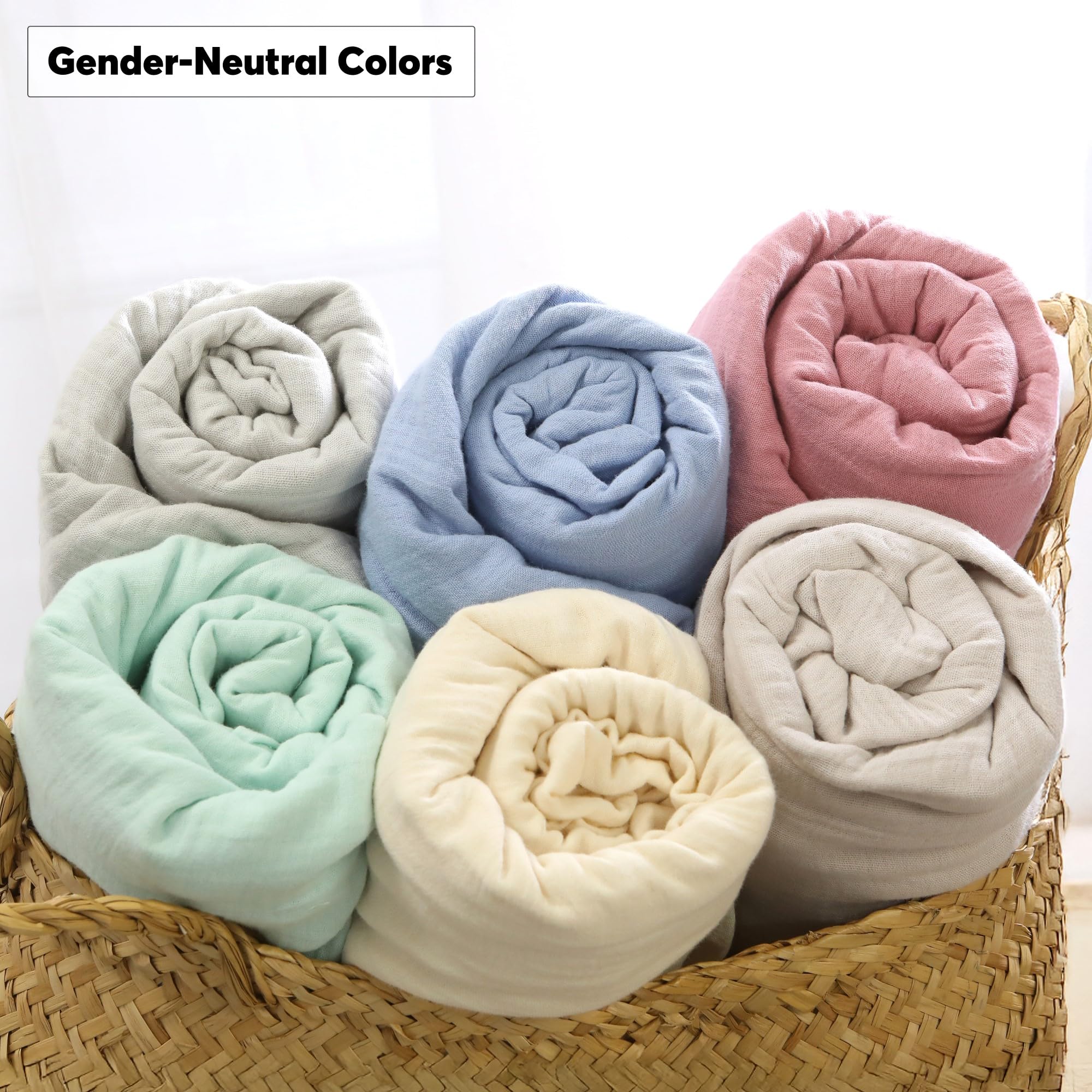 Cottonsis packaging recyclable box with crib sheet ready-to-gift.