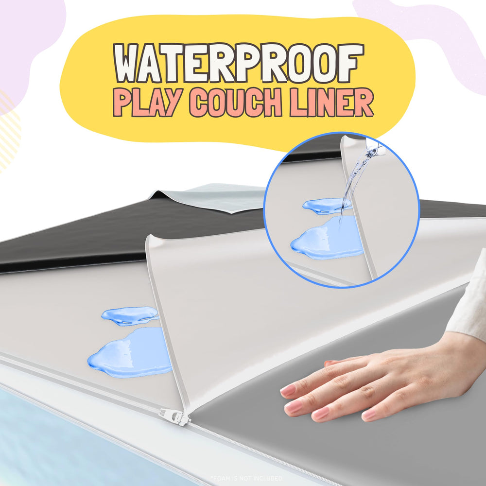 Couch Swag safety-tested liner meets child-friendly standards