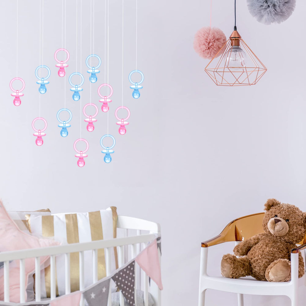 Coume baby shower accessory provides a stylish wearable for moms-to-be and guests