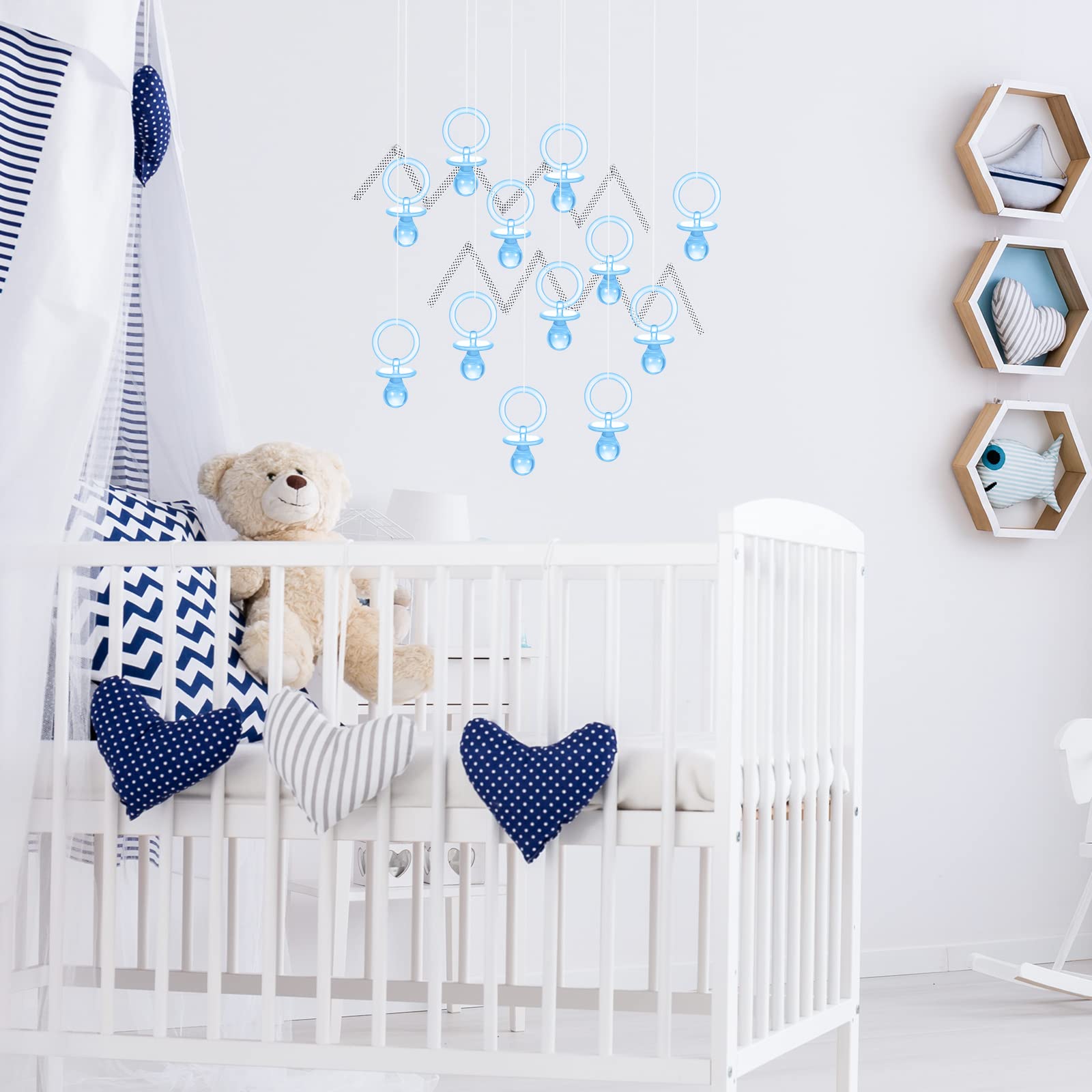 Coume packaging shows 36 pacifiers; ideal for gifting or table decor.