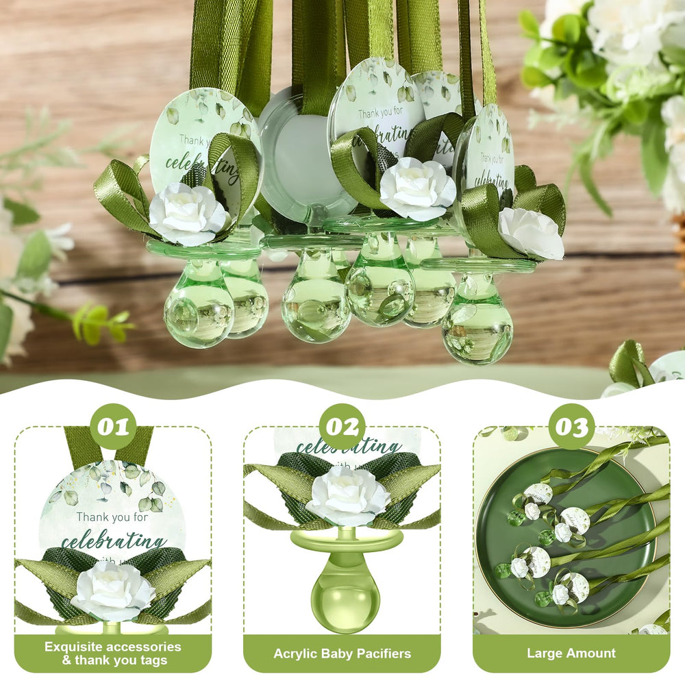 Coume thank-you card sage-green bundle — coordinated notes for guests.