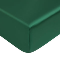 Counfeisly silk satin fitted crib sheet close-up shows silky softness for delicate skin.