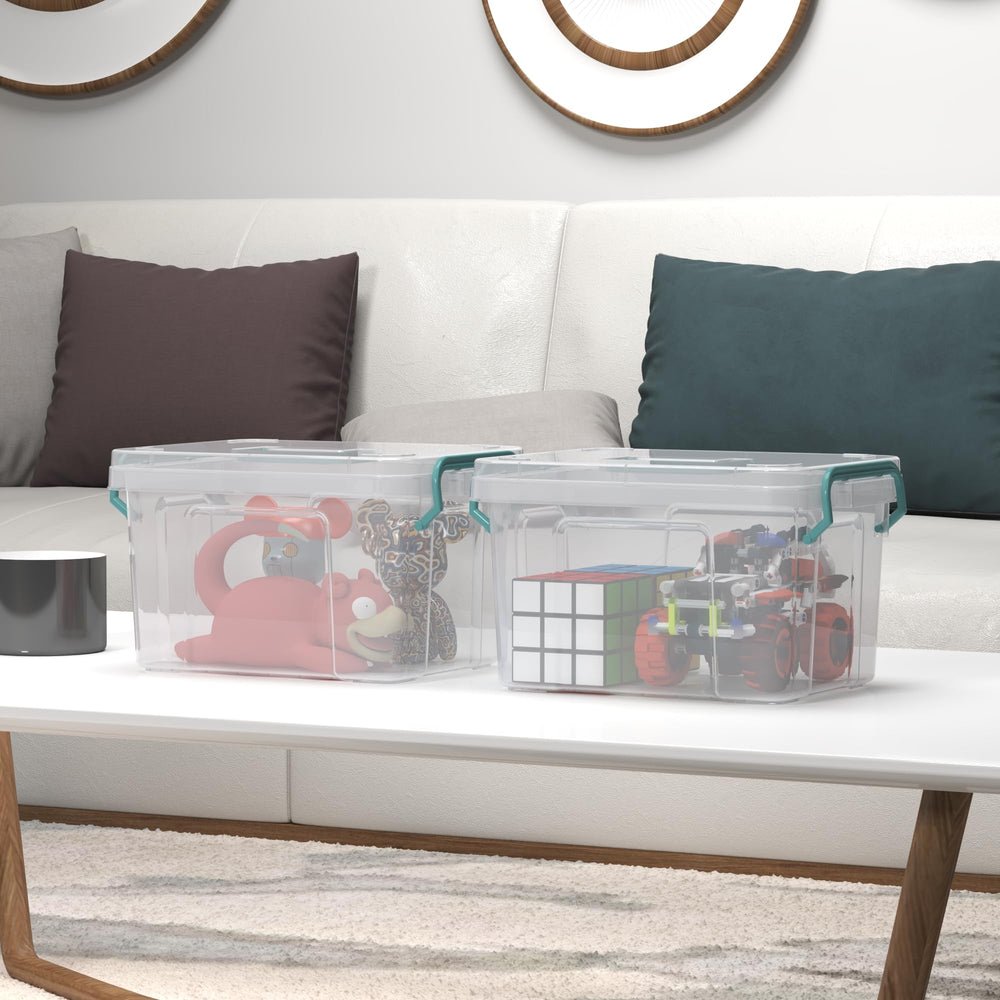 Covetree toy storage bin to tidy playroom clutter and simplify cleanup.