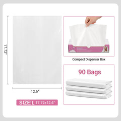 Covfresh twist-and-tie odor-control bags secure diapers to reduce smells.