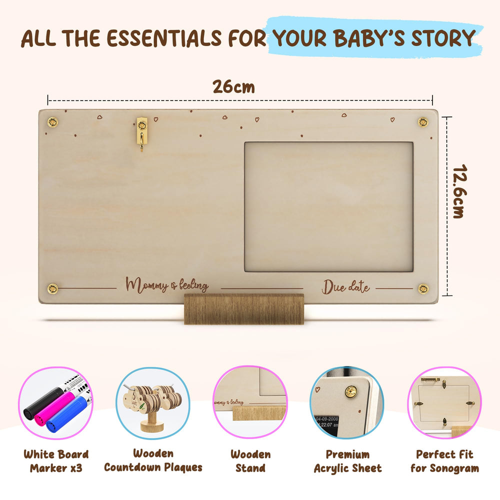 Cozy Peazy weekly feelings reminders—document mood shifts during pregnancy.