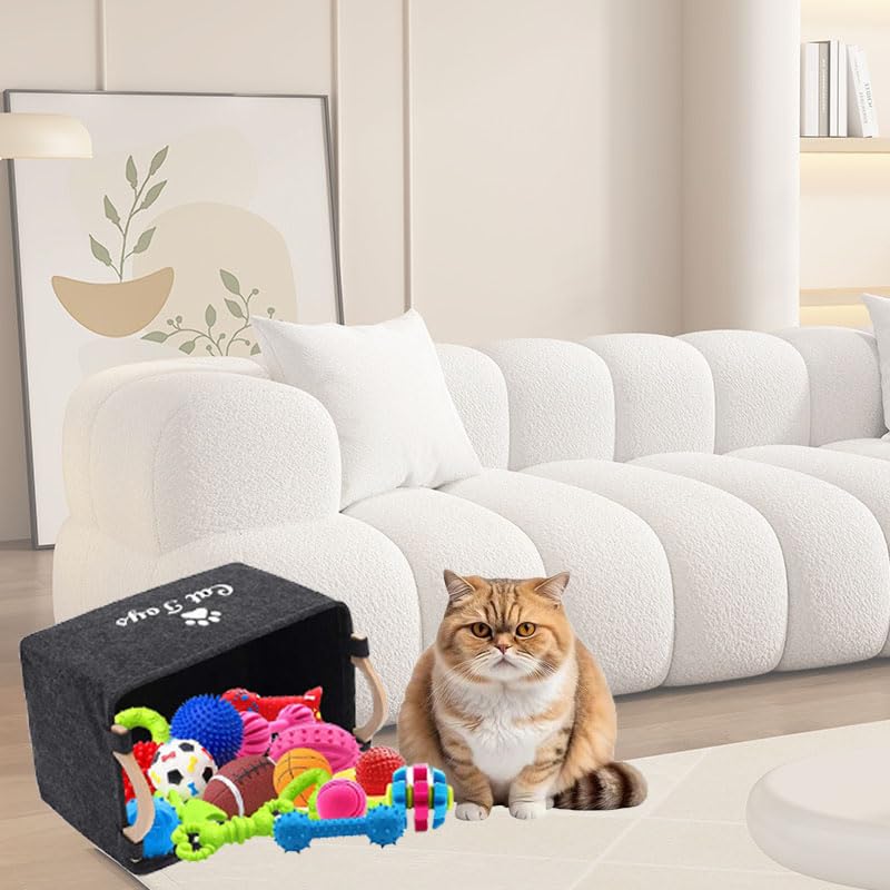 CozyCove dimensions 38cm by 25cm by 18cm with upright stand