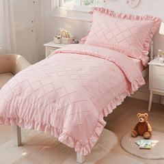 Cozyholy toddler comforter close-up showing soft microfiber for cozy sleep