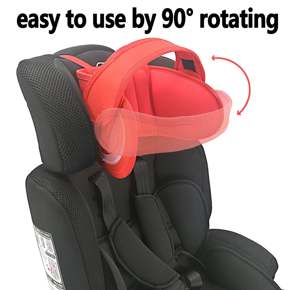 Cozyin Baby soft-sides cushion molds to sleeping neck for gentle support.