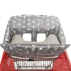 Cozyin Baby waterproof cart cover closeup showing spill protection