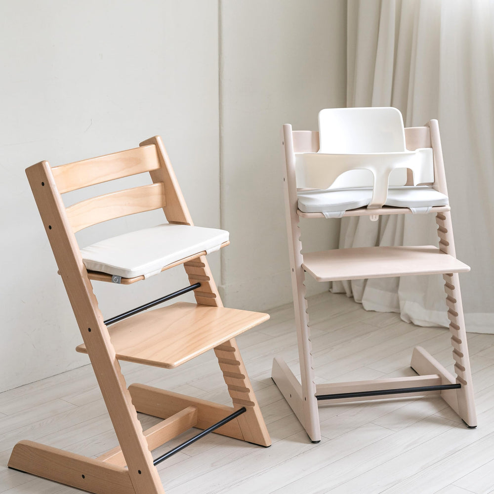 COZYKIDS Tripp Trapp cushion easy-clean design in action