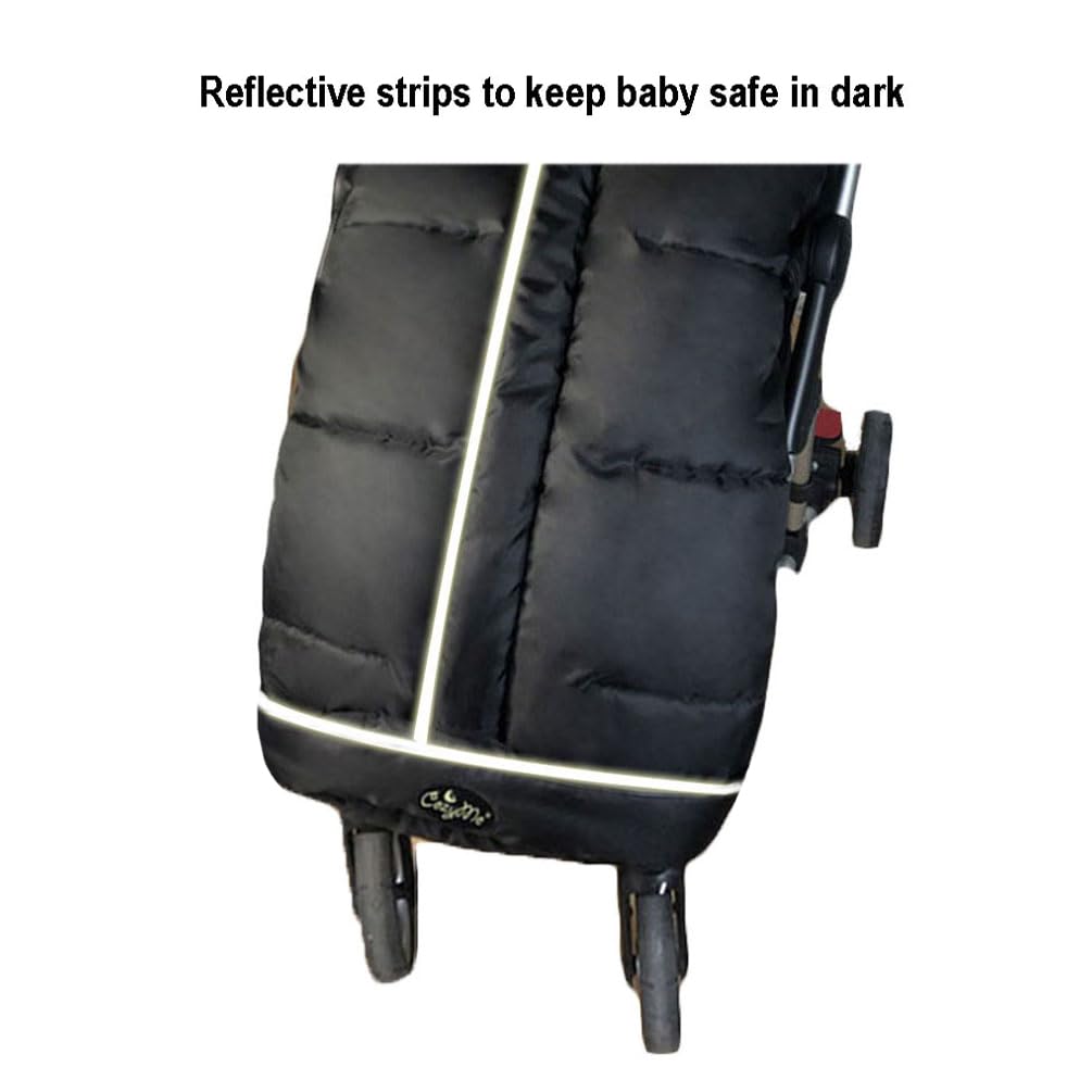 CozyMe five-way zipper center access enables easy in-and-out as babies grow.