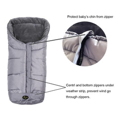 CozyMe Evelution fleece interior provides soft warmth for cozy rides