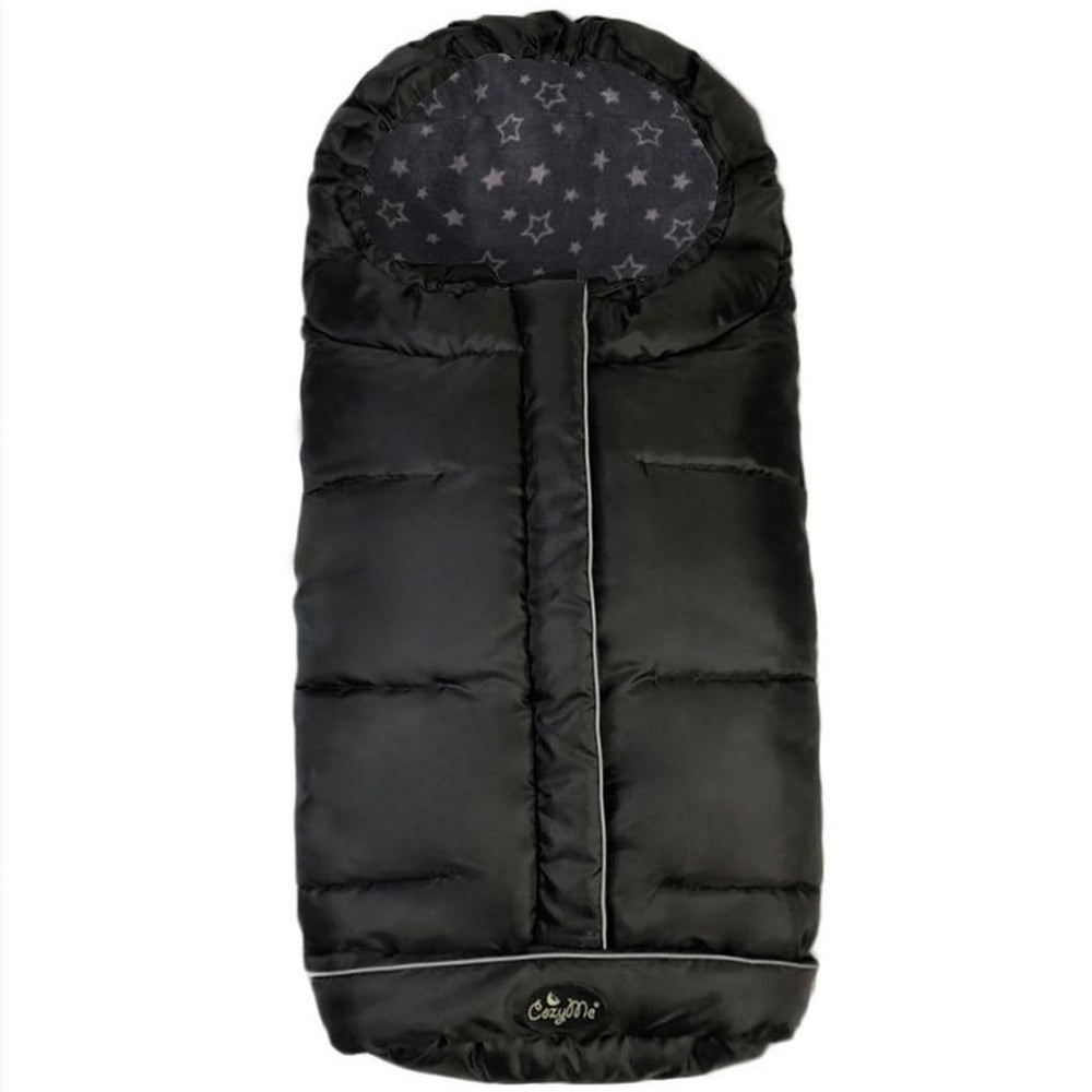 CozyMe stroller footmuff universal-fit keeps baby warm during winter walks.