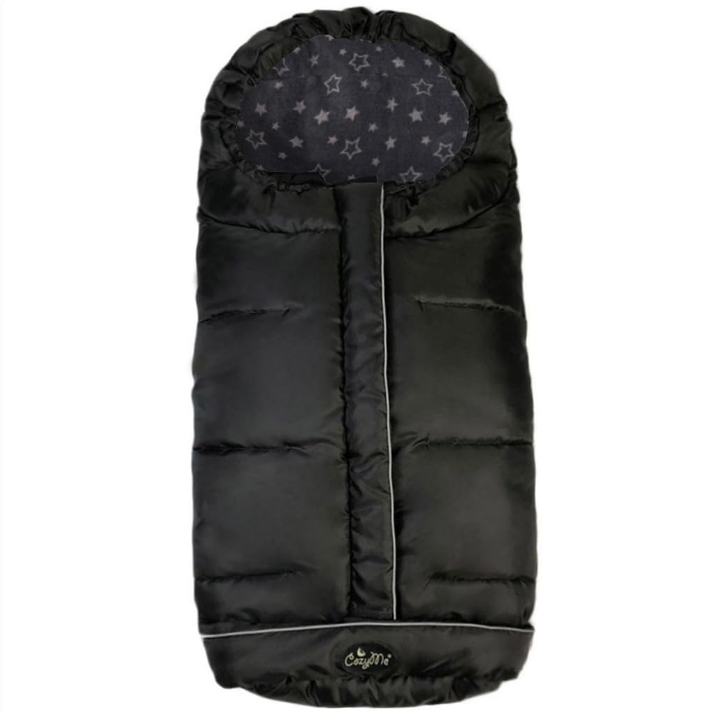 CozyMe stroller footmuff universal-fit keeps baby warm during winter walks.