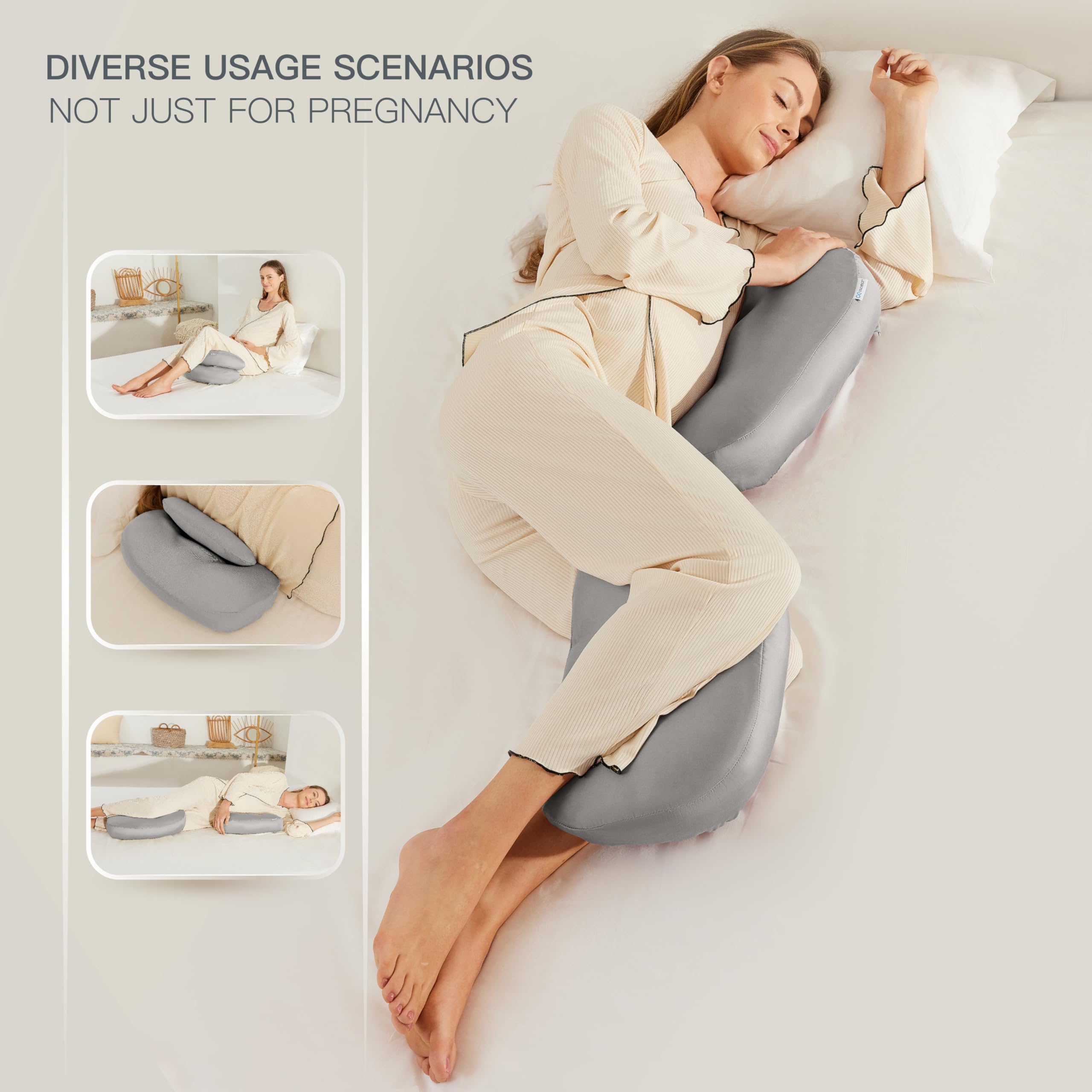 COZYREST pillow shown as nursing pillow offering comfort during feeds.