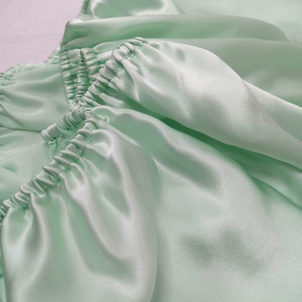 Cozysilk mulberry silk 19 momme closeup showing premium softness and breathable comfort.