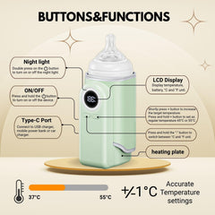 Cozytots thermal insulated bag keeps milk warm for hours between feeds.