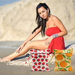 CQM multiuse wet bag used as cosmetics and travel organizer