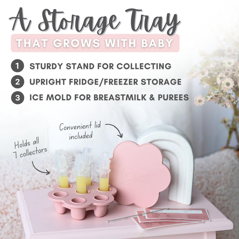 Cradle & Grace easy-clean design supports steaming or boiling sterilization after use.