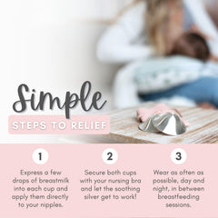 Cradle & Grace silicone sterilizable case shown for hygienic postpartum care
