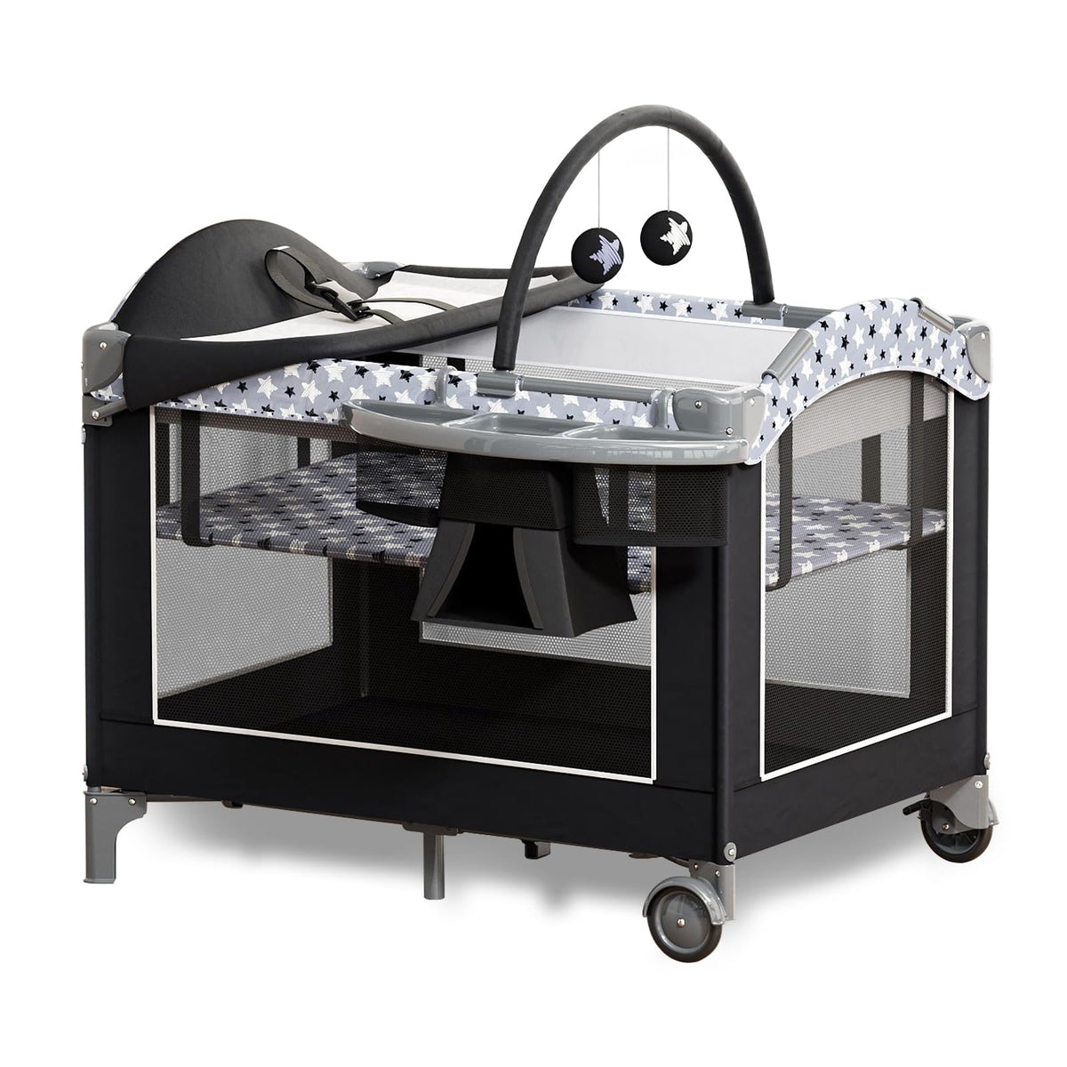 Cradlecare bassinet shows a cozy newborn sleep space for easy daytime naps.