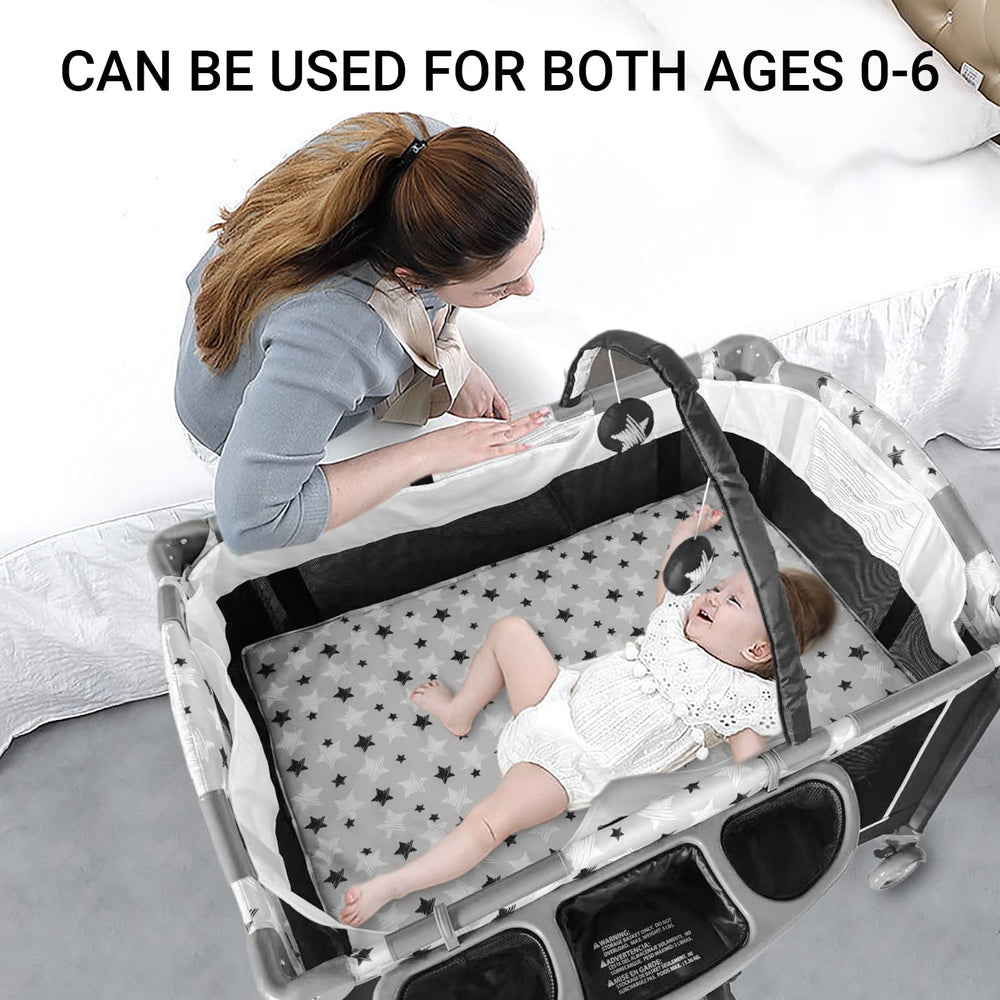 Cradlecare water-resistant-mat makes cleanup quick after spills.