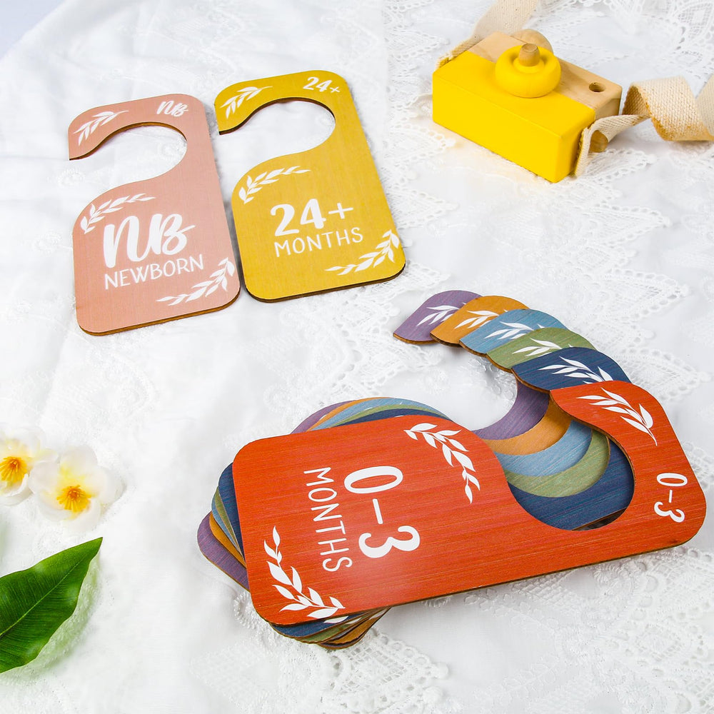Cranado baby closet dividers smooth surface prevents snags during clothing changes.
