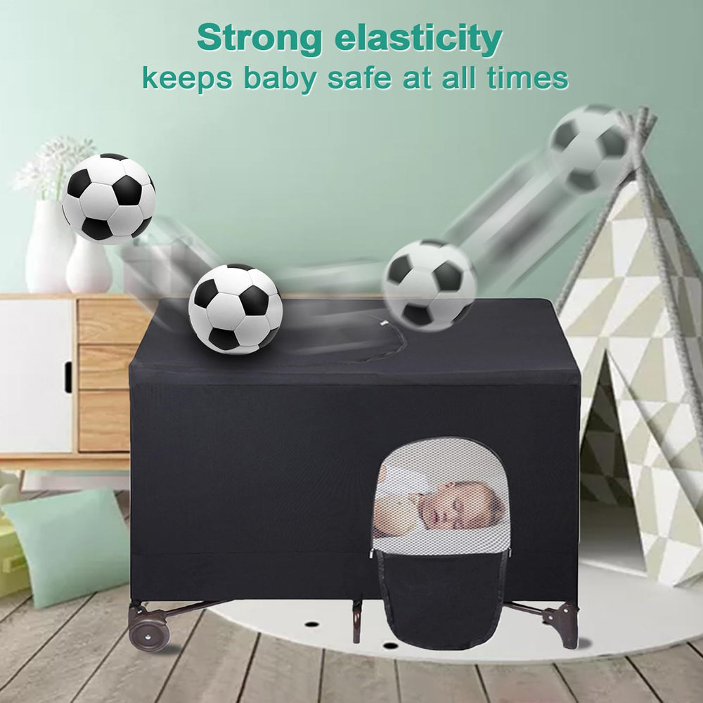 Crayfomo baby crib canopy covers offer portable protection for indoor and outdoor use.