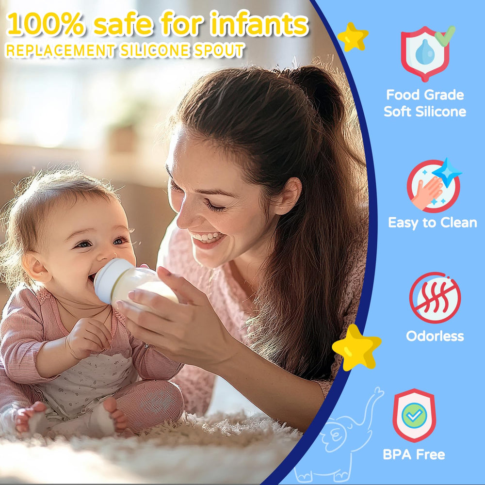 CRAZYTHUR compatibility with Philips Avent Natural bottles for durable reuse.