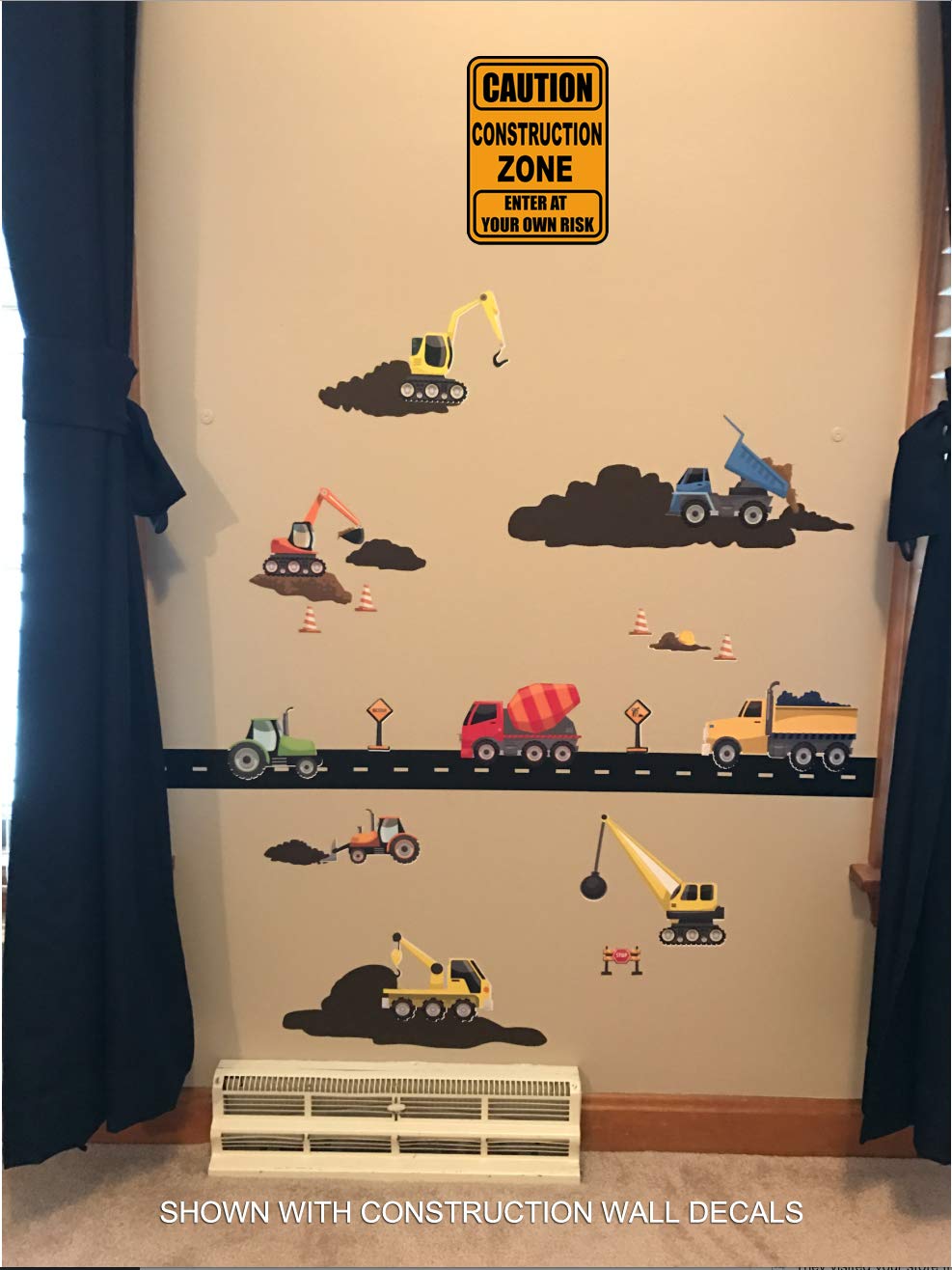 Create-A-Mural removable wall art is ideal for apartments and frequent redecorating.