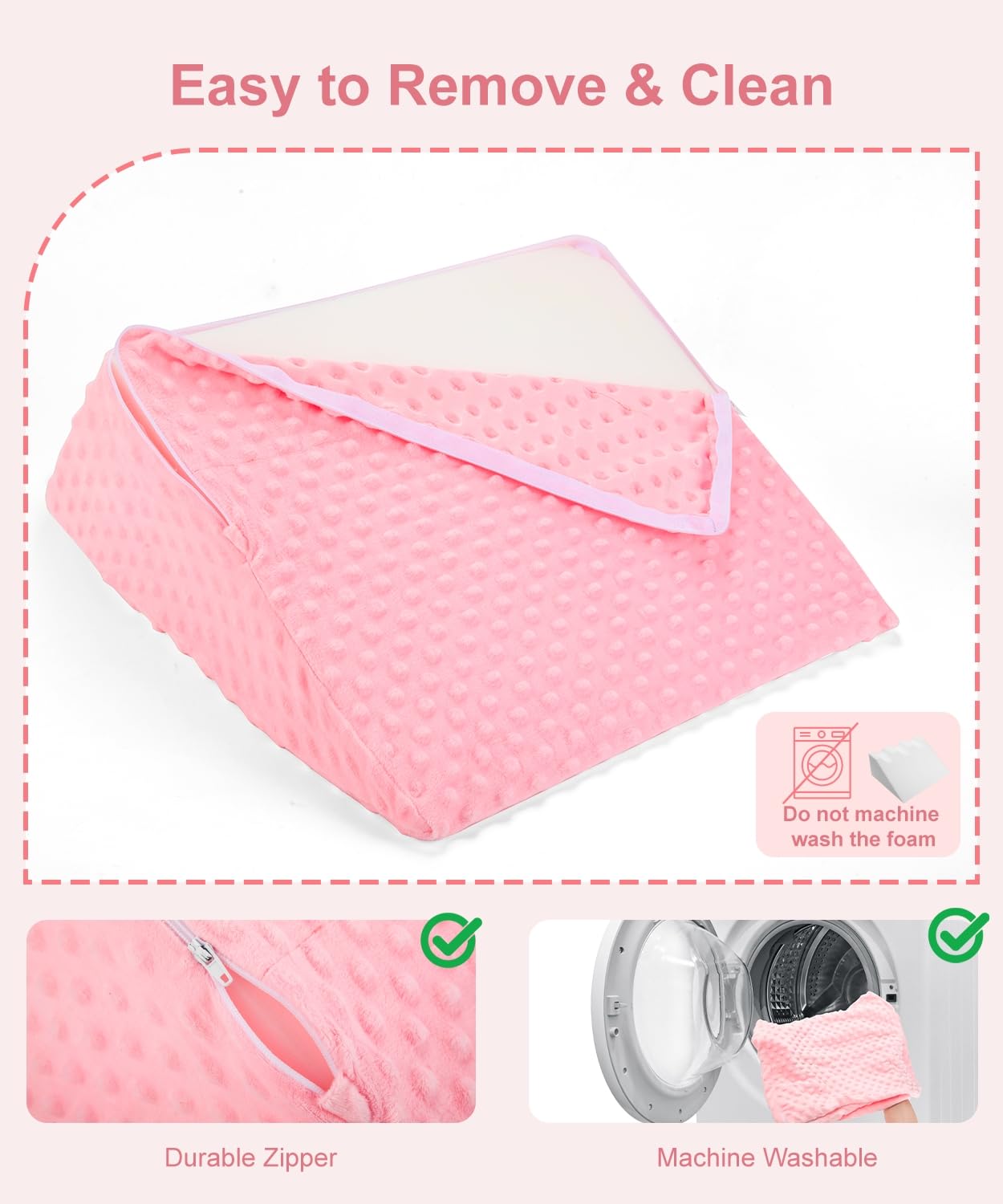 CreateBay washable cover removable for easy cleaning and maintenance