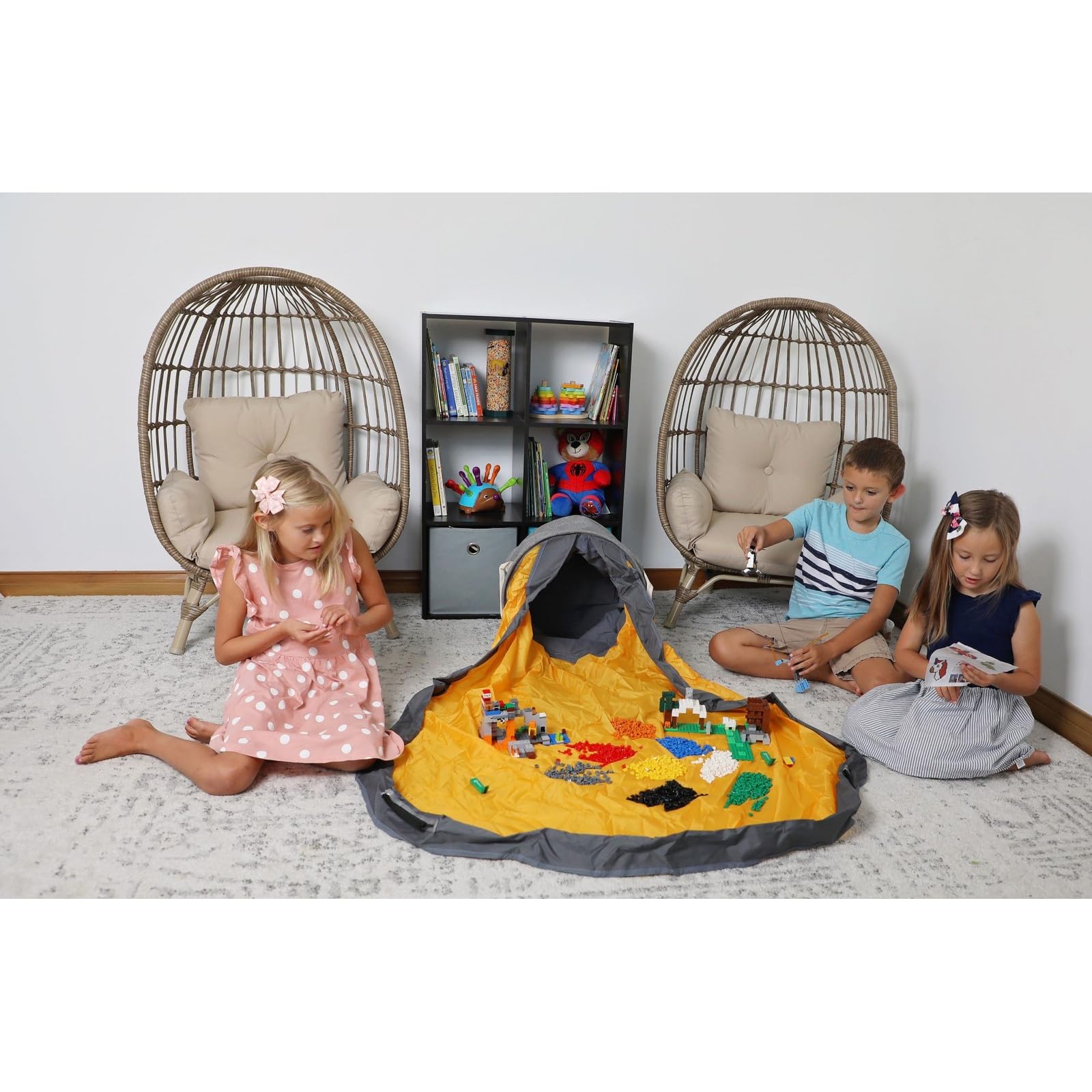 Creative QT SlideAway family-cleanup fun promotes cooperative tidying sessions